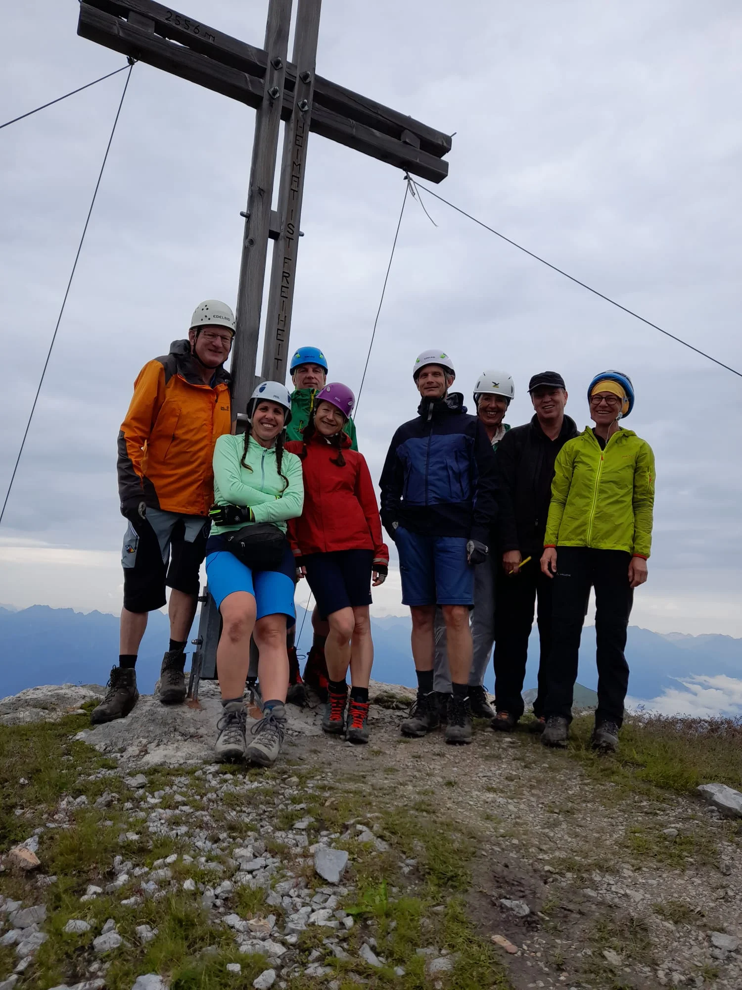 Am Gipfel der Hochtennspitze (2549 m) | © Franz Plha