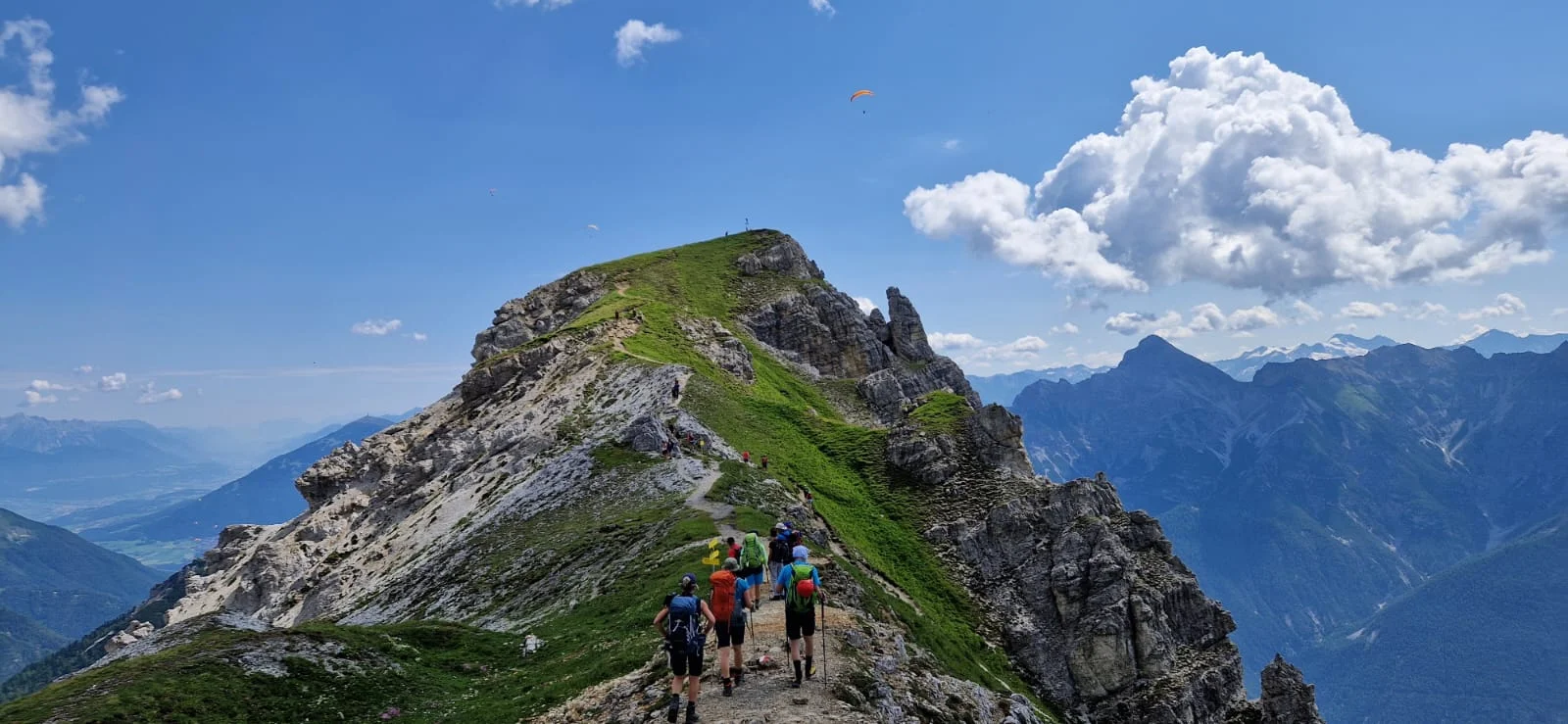 Aufstieg zum Kreuzjoch | © Haiko Pohl