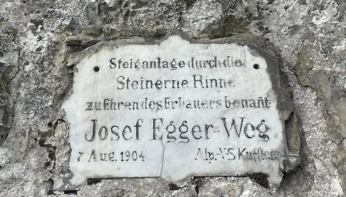 Steinerne Rinne zum Elmauer Tor | © Susanne Sagner