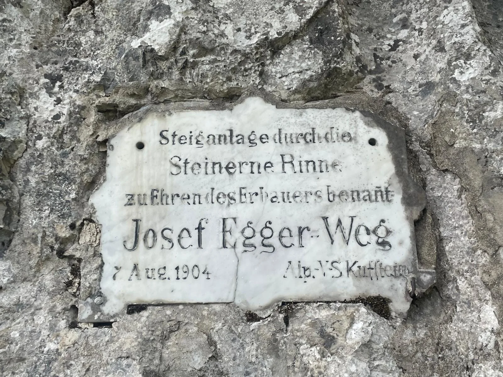 Steinerne Rinne zum Elmauer Tor | © Susanne Sagner