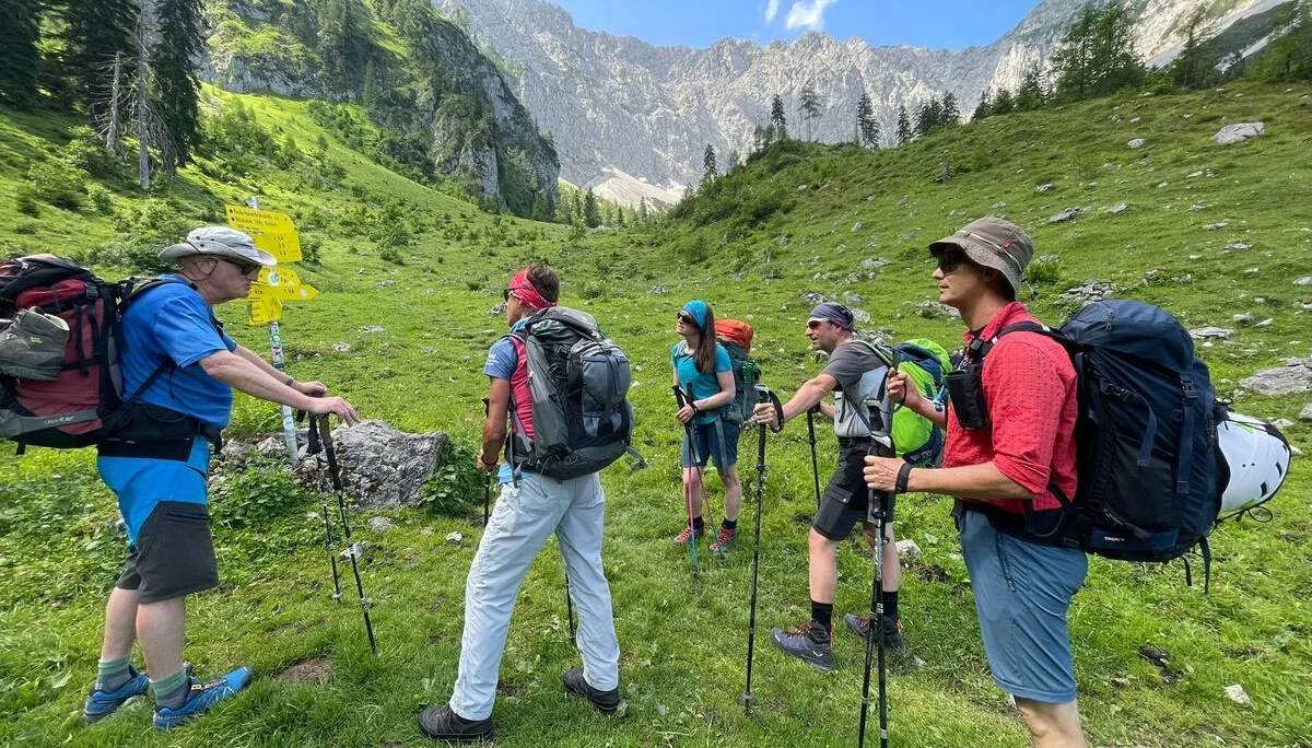 Aufstieg zum Stripsenjochhaus | © Susanne Sagner