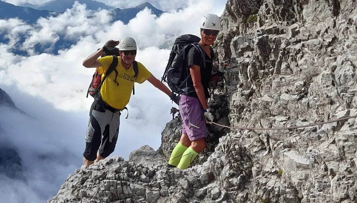 Kletterei am Theodor-Haas-Weg | © Franz Plha