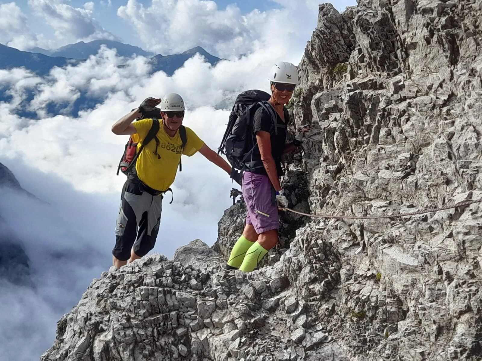 Kletterei am Theodor-Haas-Weg | © Franz Plha