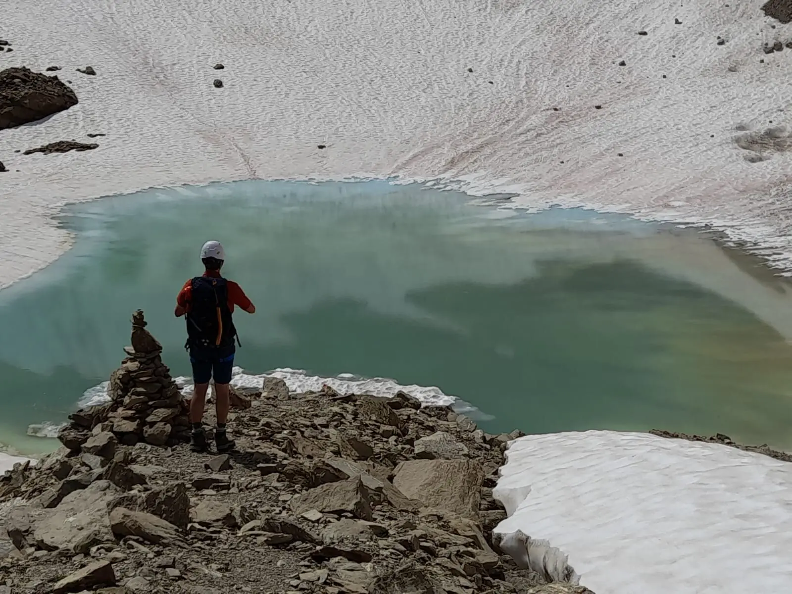 Eissee am Grinner Ferner | © Franz Plha