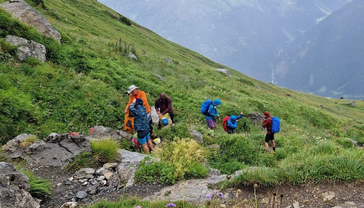 Abstieg vom Kaiserjochhaus nach Pettneu | © Haiko Pohl