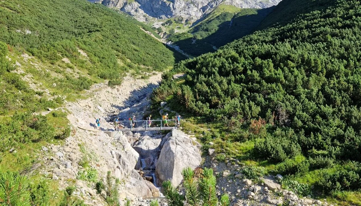 Aufstieg zur Augsburger Hütte | © Haiko Pohl