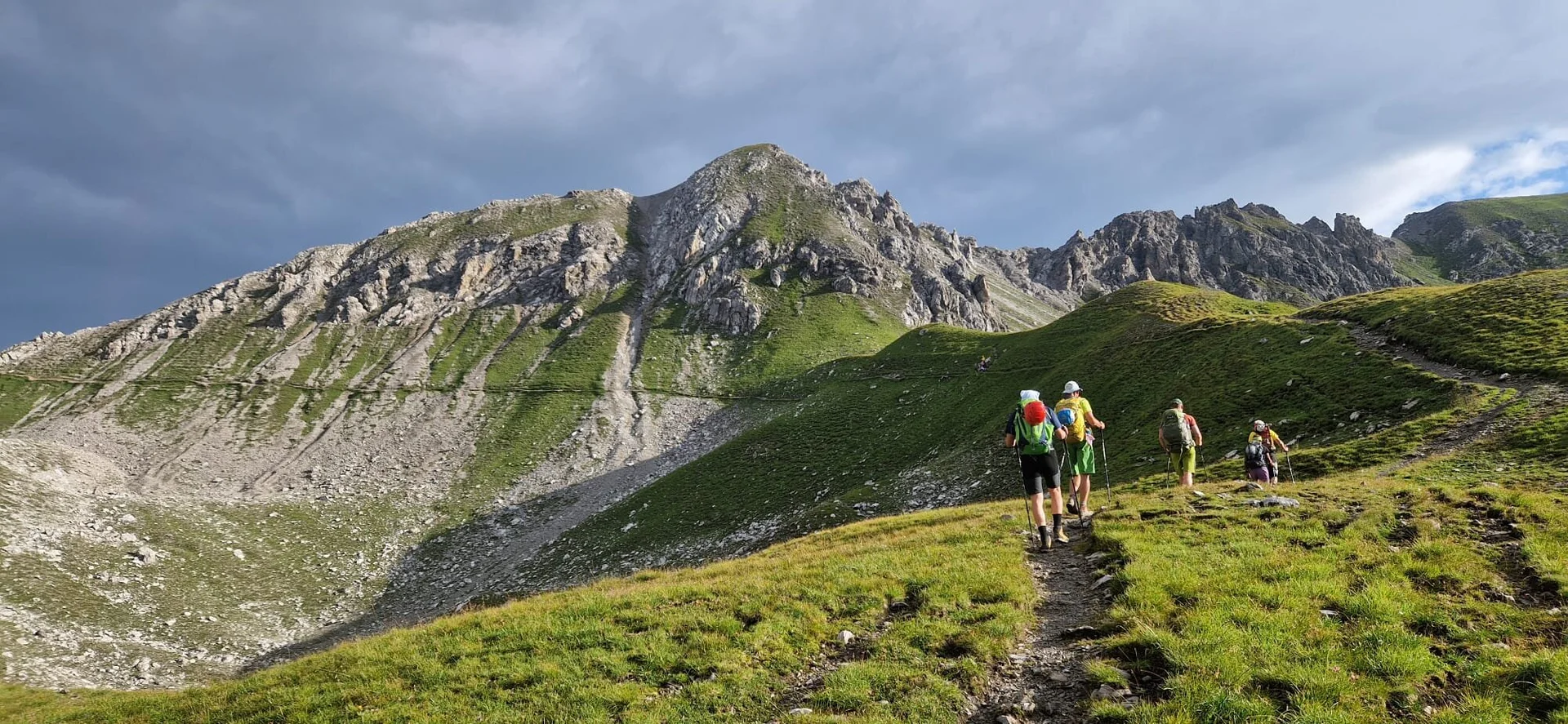 Aufstieg Samspitze | © Haiko Pohl