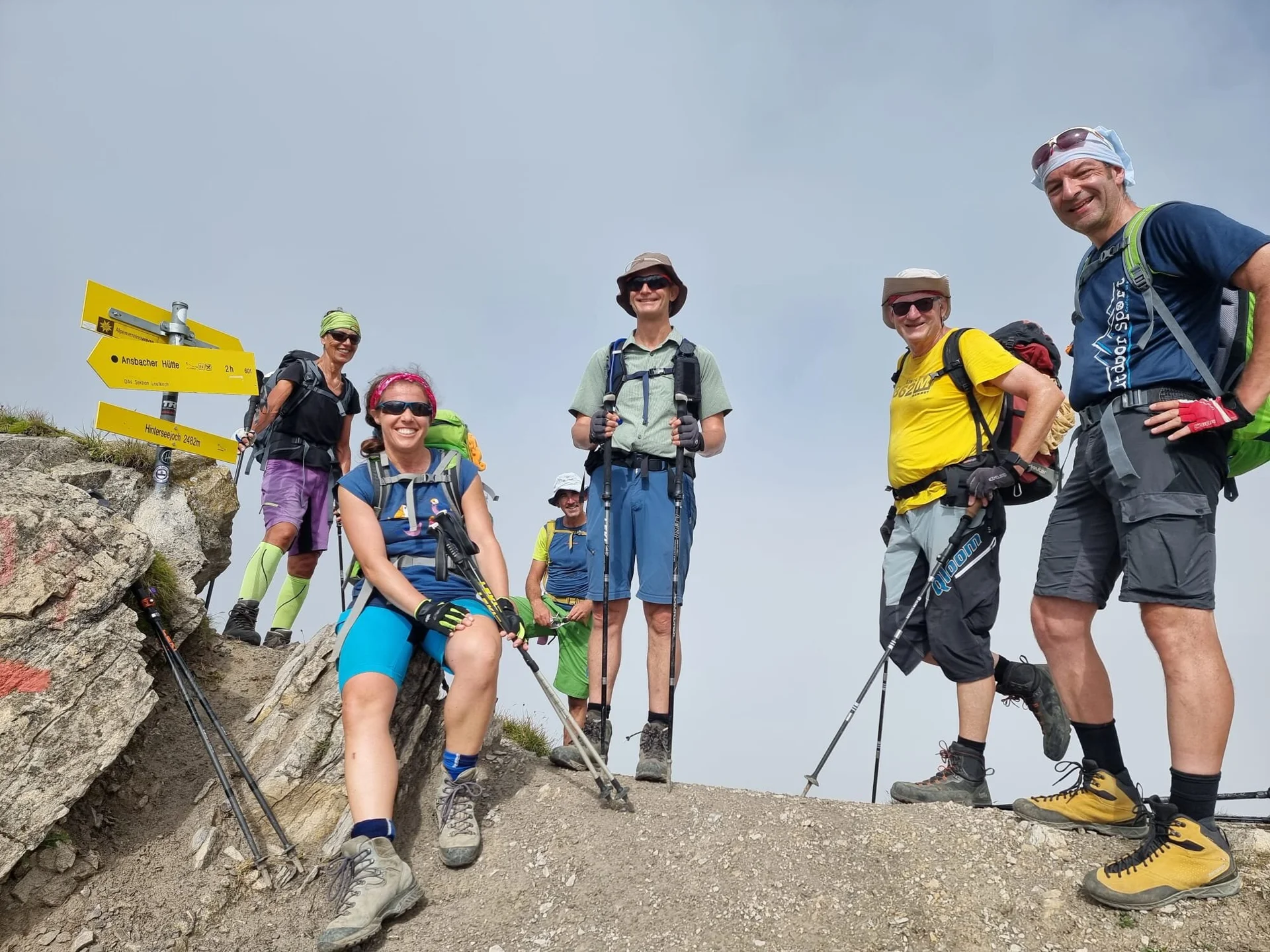 Pause am Hinterseejoch 2482 m | © Stefan Oschmann