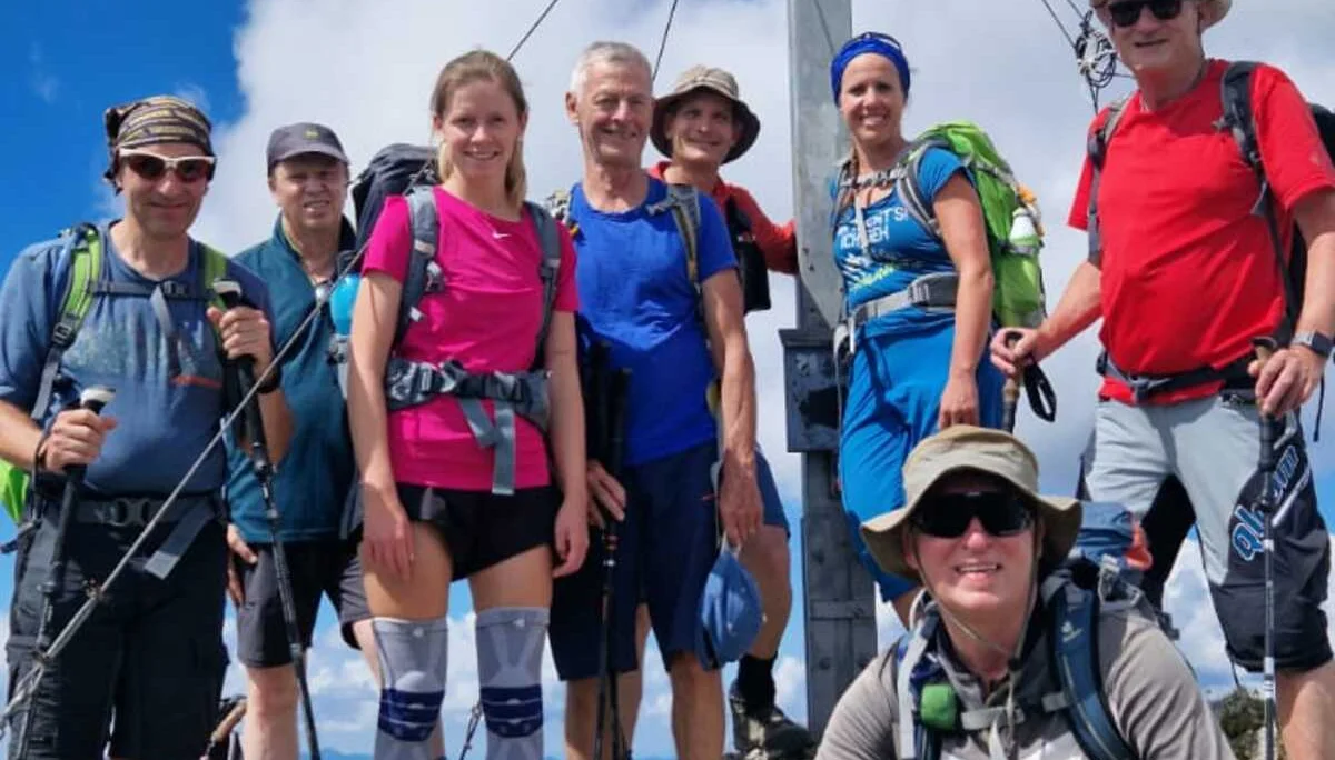 Buron-Gipfelstürmer auf der Erlspitze | © Haiko Pohl