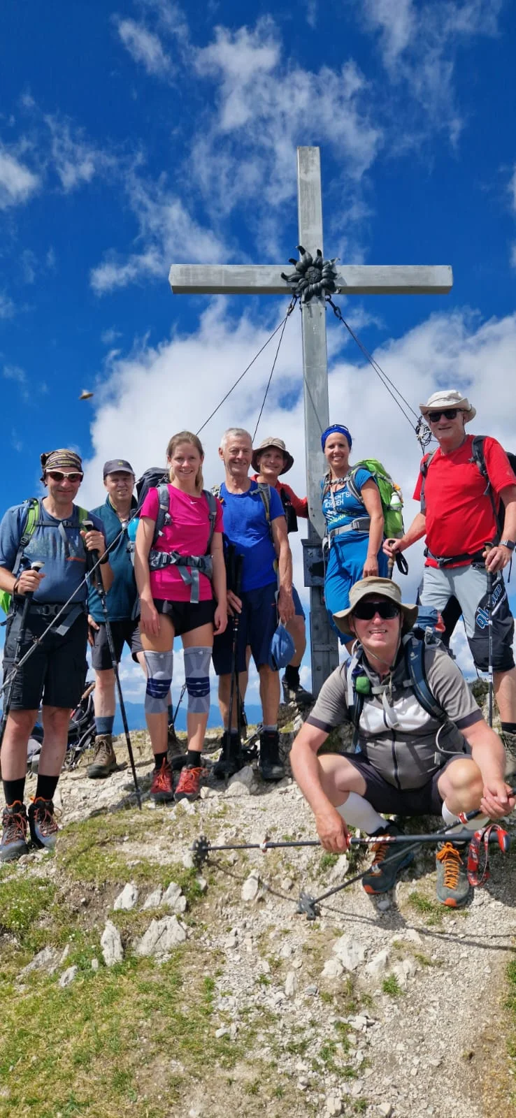 Buron-Gipfelstürmer auf der Erlspitze | © Haiko Pohl