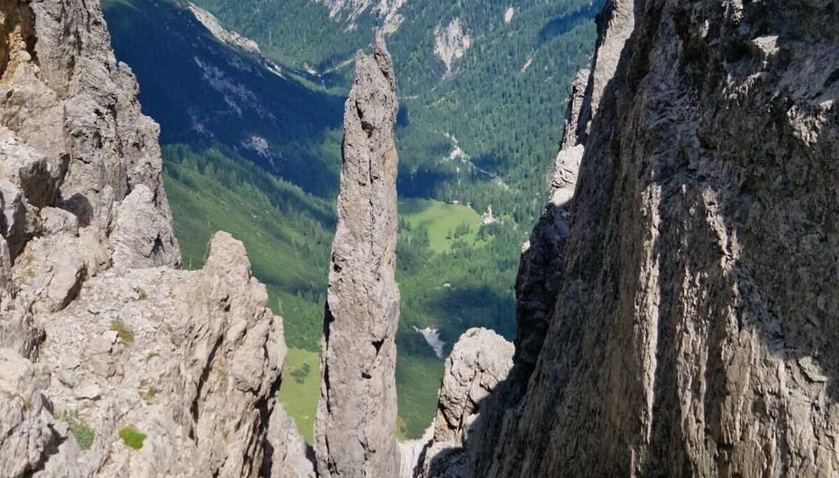 Karwendelblick mit Gipfelstürmer-Nadel | © Haiko Pohl