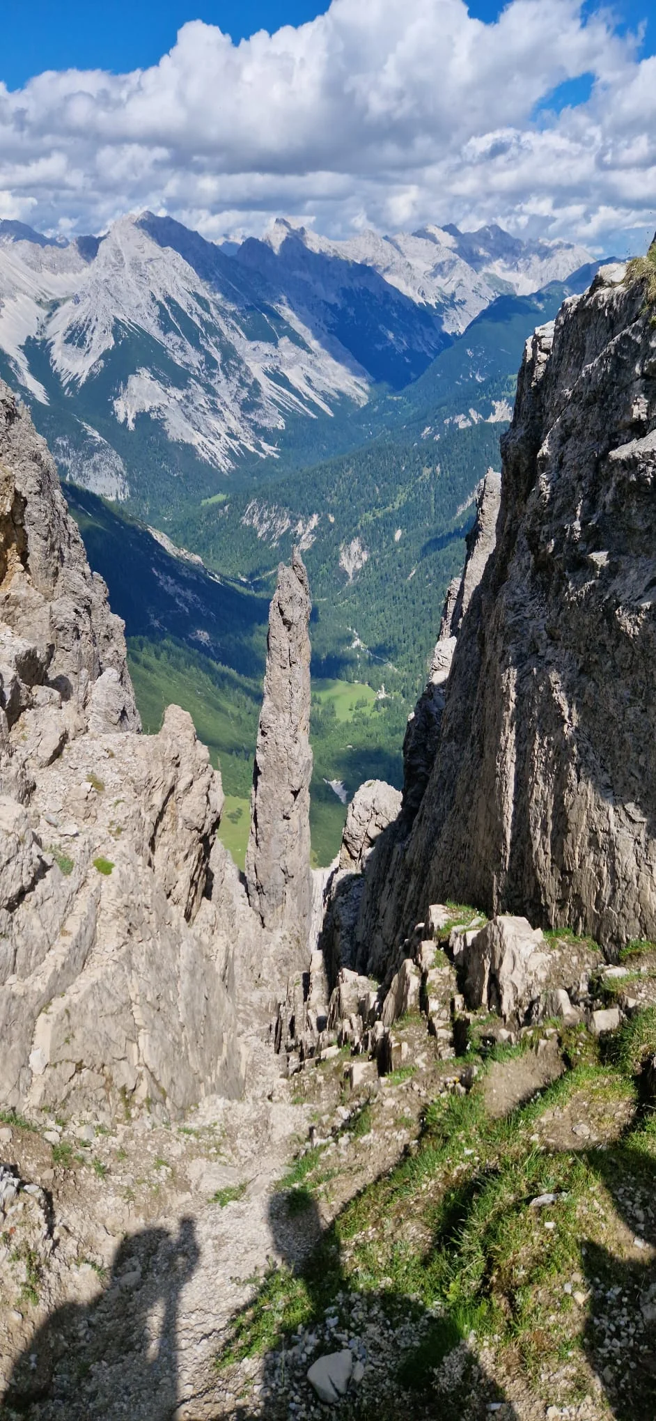 Karwendelblick mit Gipfelstürmer-Nadel | © Haiko Pohl