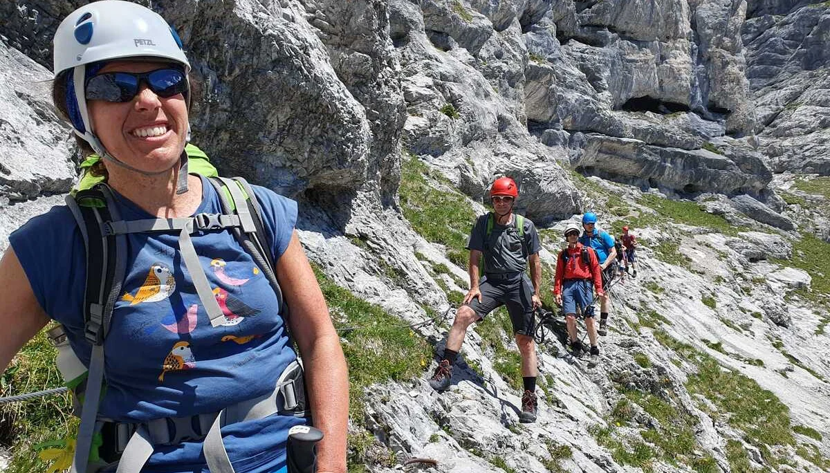 Bergsteiger am Höttinger Schützensteig | © Max Bollwein