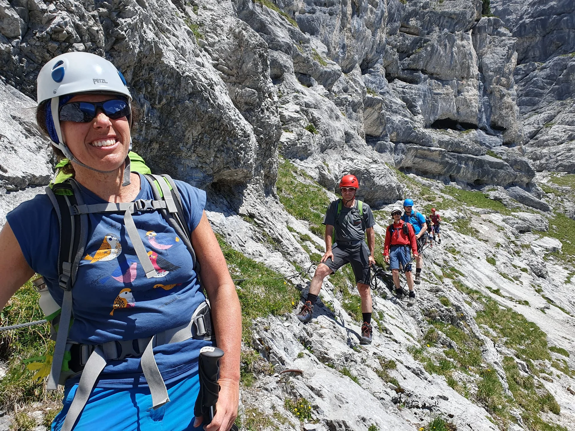 Bergsteiger am Höttinger Schützensteig | © Max Bollwein