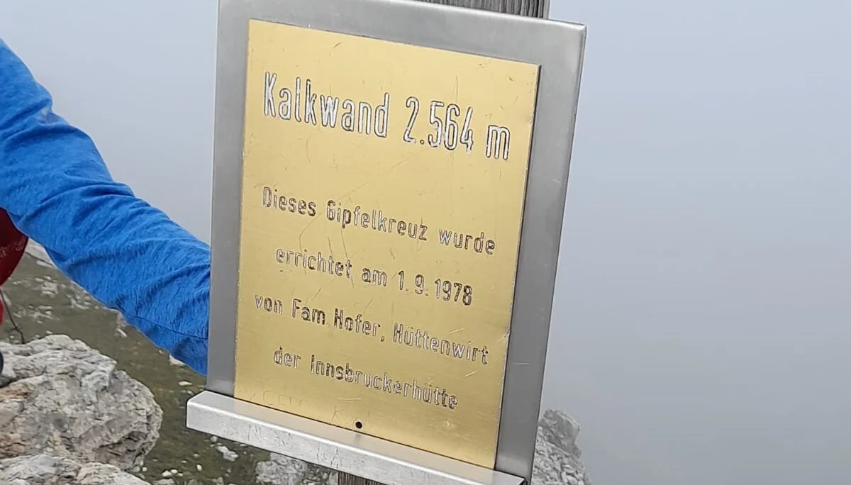 Gipfelkreuz Kalkwand | © Franz Plha