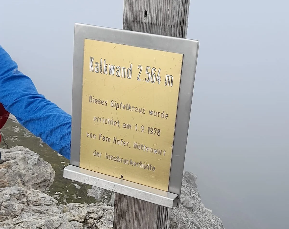 Gipfelkreuz Kalkwand | © Franz Plha