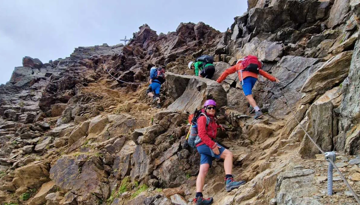 Aufstieg Habicht | © Haiko Pohl