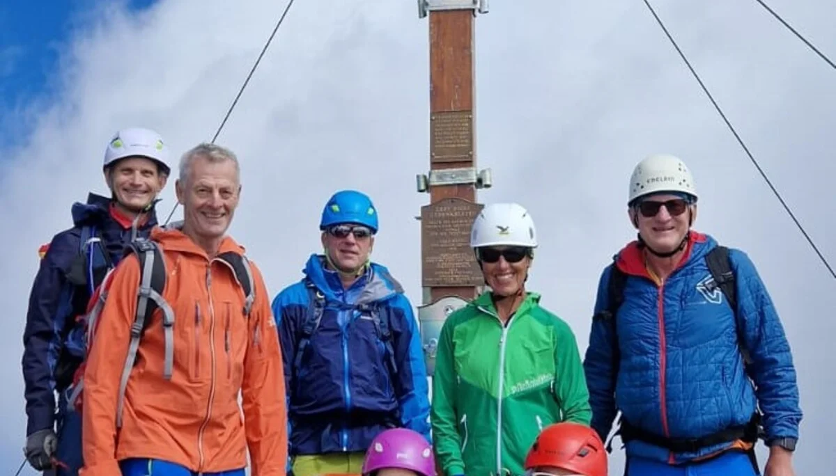 Gipfelkreuz Habicht | © Haiko Pohl