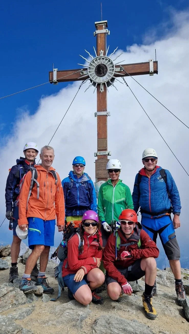 Gipfelkreuz Habicht | © Haiko Pohl