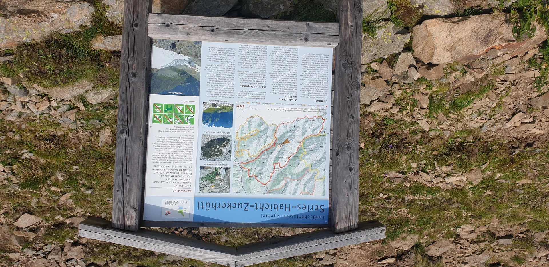 Übersichtstafel | © Helga Obermüller