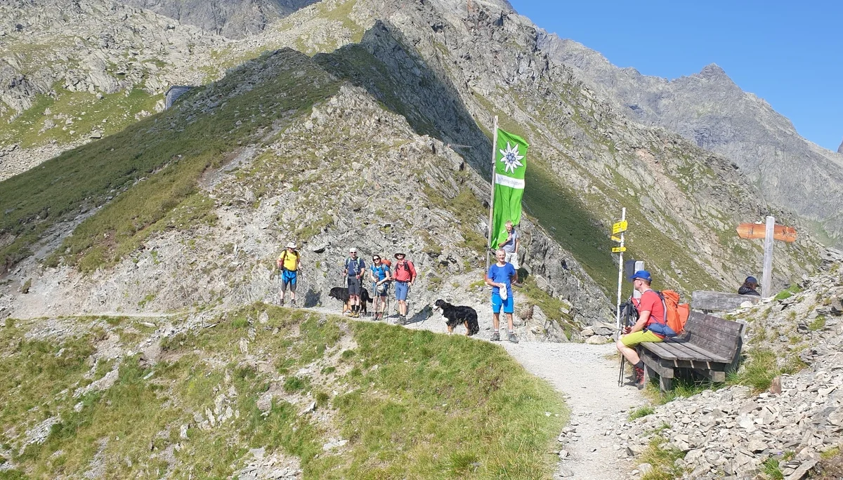 kurz vor der Innsbrucker Hütte | © Helga Obermüller