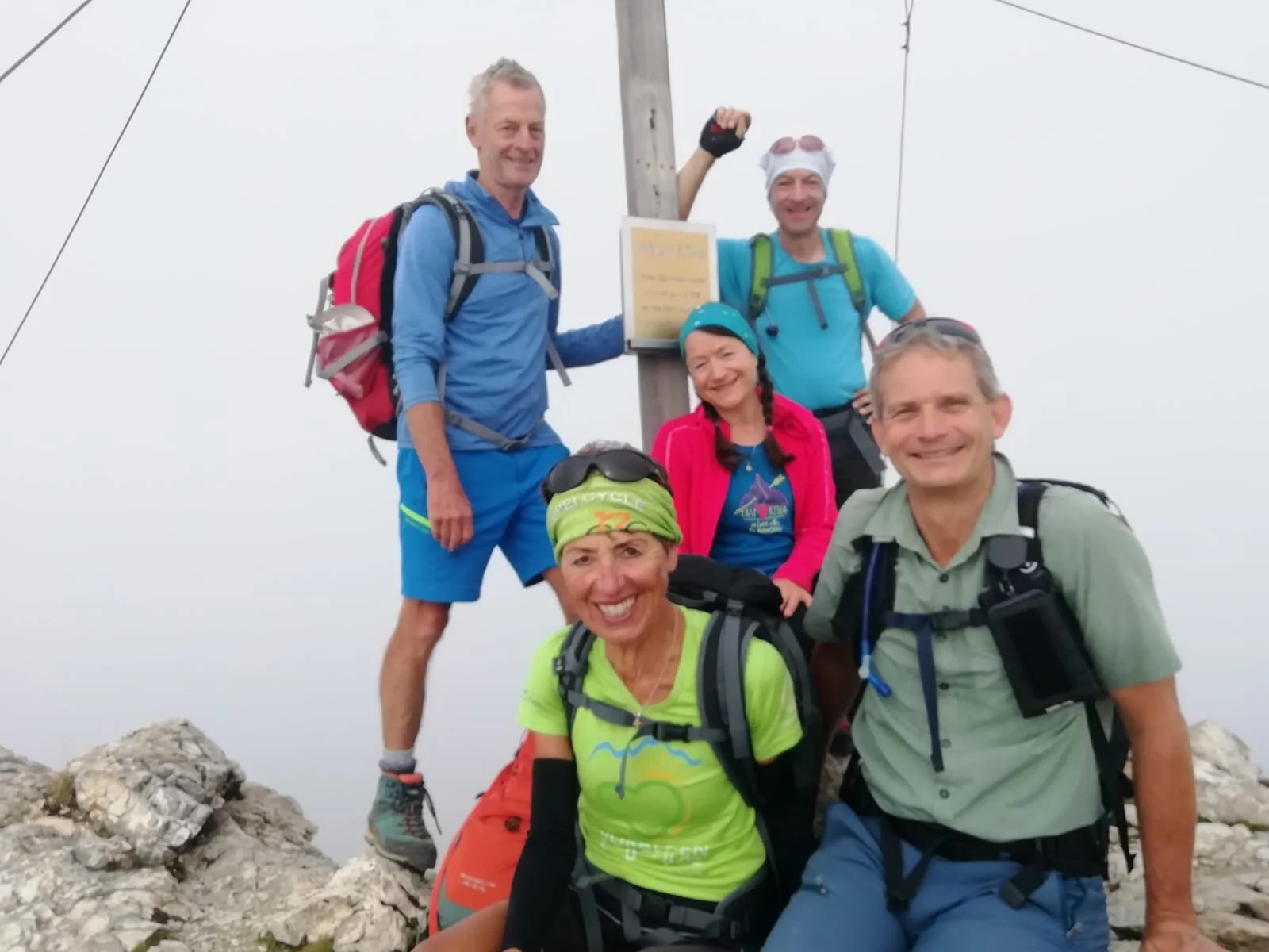 Gipfelfoto Kalkwand | © Hanns-Peter Rehle