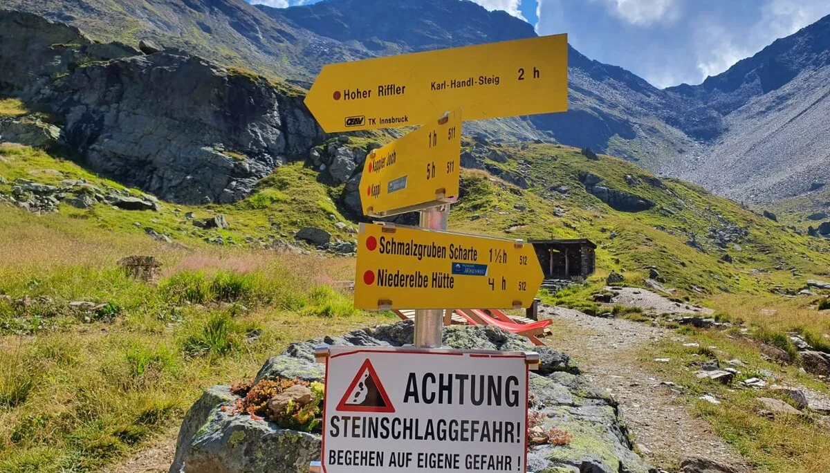 Start - Aufstieg zum Riffler | © Max Bollwein