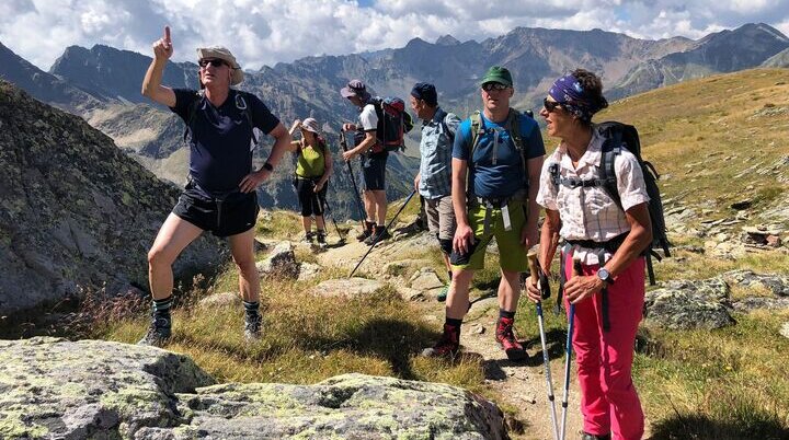 Tourenleiter zeigt uns den Weg | © Susanne Sagner