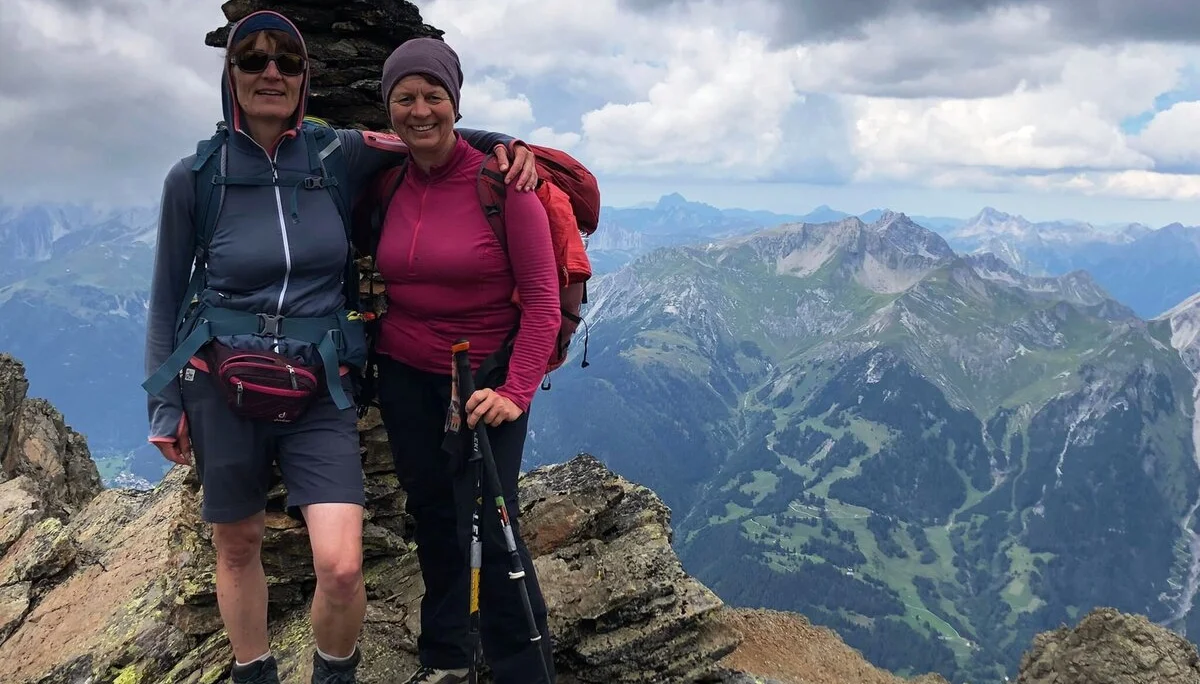 Susanne und Claudia am Kleinen Riffler | © Susanne Sagner