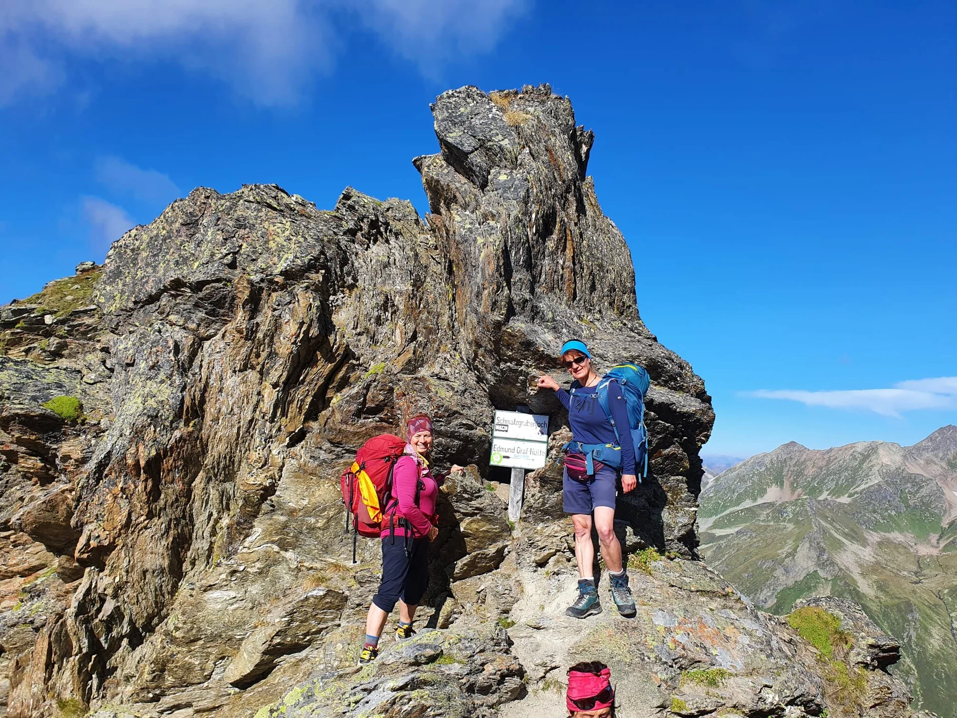 Rast an der Schmalzgrubenscharte | © Susanne Sagner