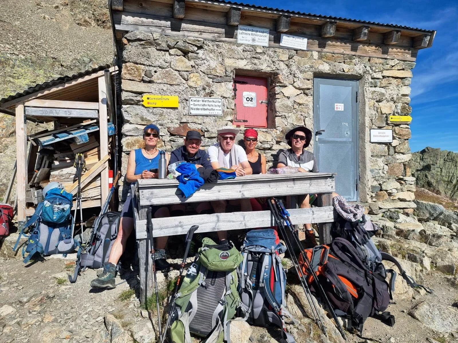 Pause an der Kieler Wetterhütte | © Stefan Oschmann