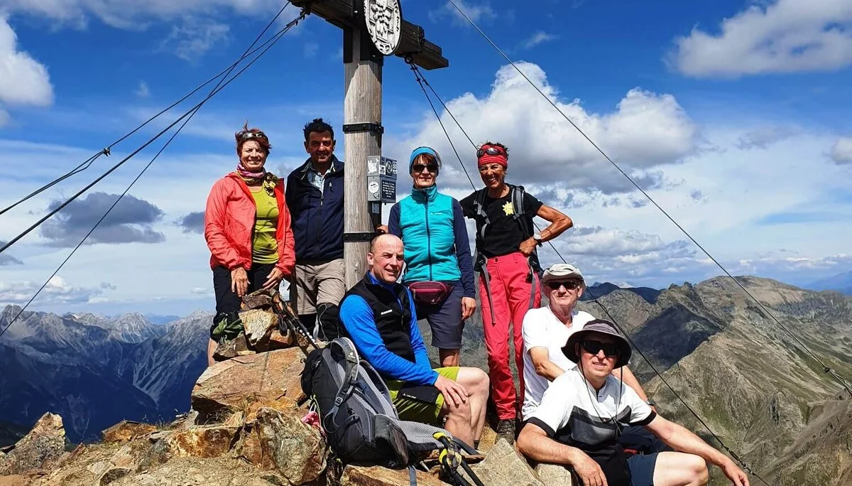 Gipfelfoto Kreuzjochspitze (2919 m) | © Max Bollwein