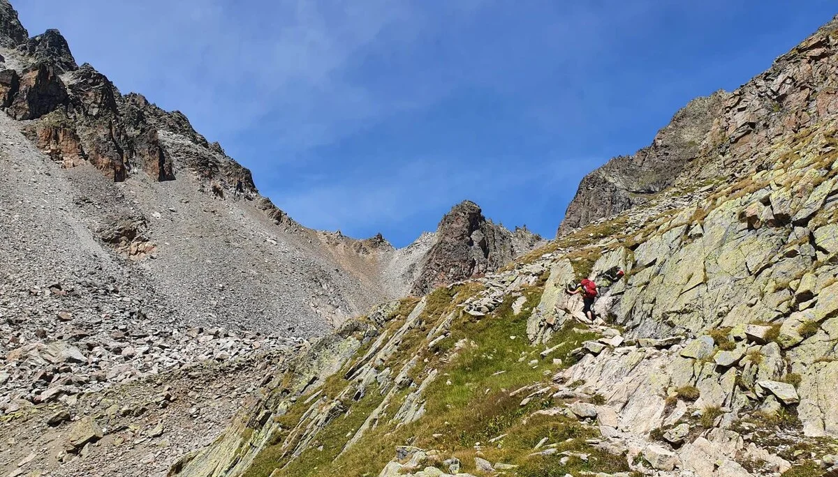 Aufstieg zum Schneidjöchl | © Max Bollwein