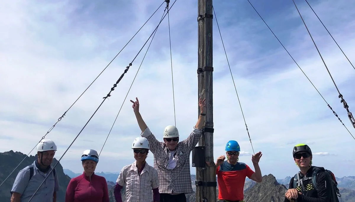 Gipfelfoto Saumspitze (3039 m) | © Max Bollwein