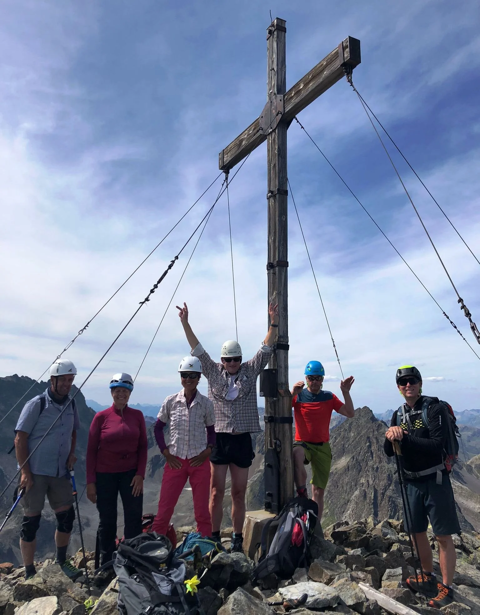 Gipfelfoto Saumspitze (3039 m) | © Max Bollwein