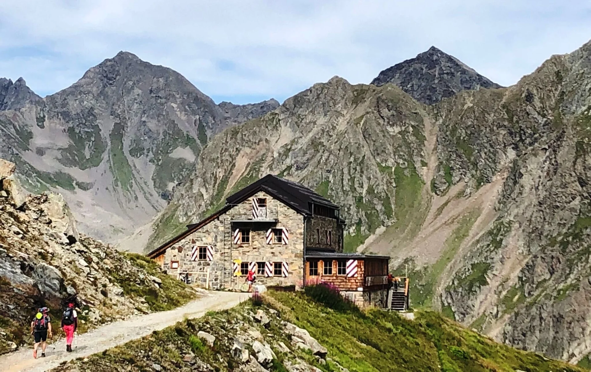 Die letzten Meter zur Darmstädter Hütte | © Susanne Sagner