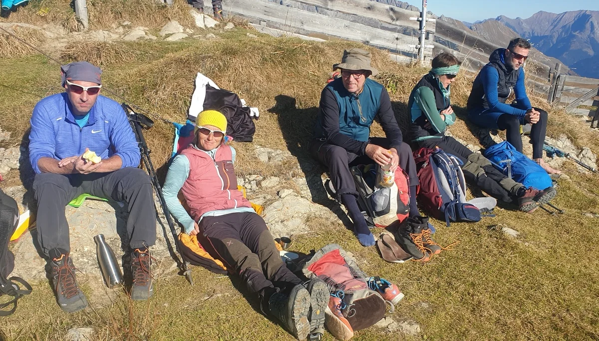 Brotzeit am Gipfel | © Helga Obermüller