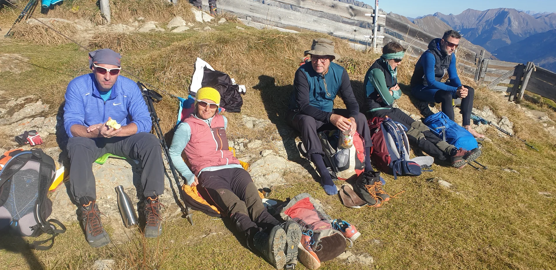Brotzeit am Gipfel | © Helga Obermüller
