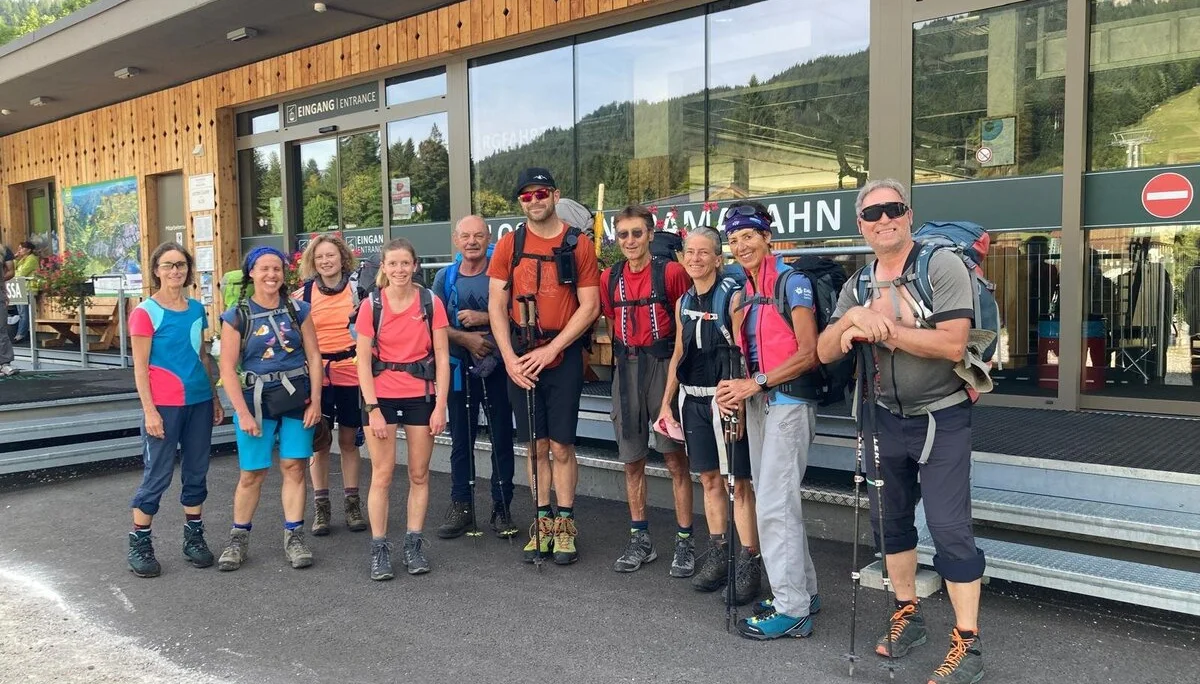 Am Start bei der Altausseer Bergbahn  | © DAV/Angelika Schnabel