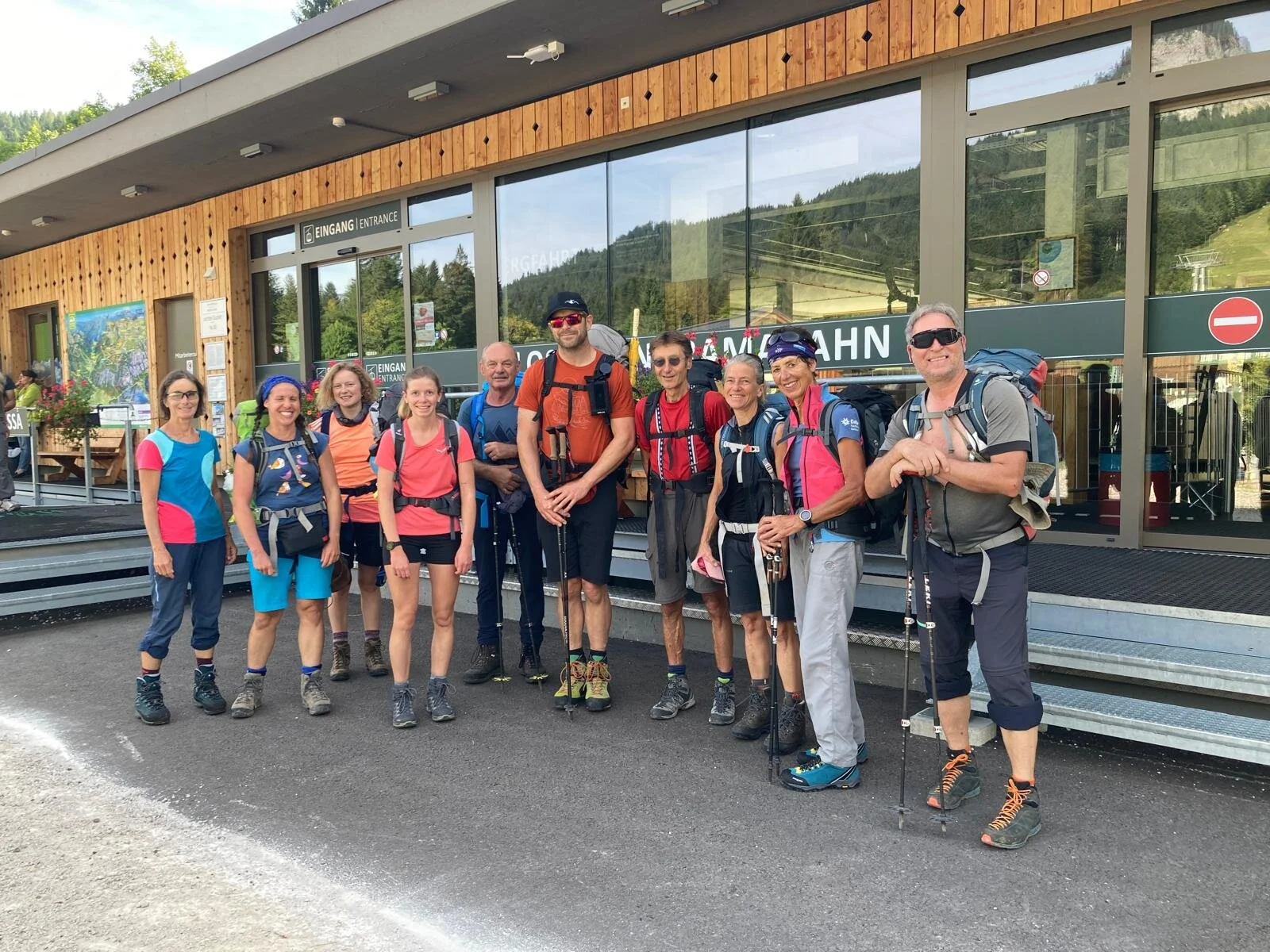 Am Start bei der Altausseer Bergbahn  | © DAV/Angelika Schnabel