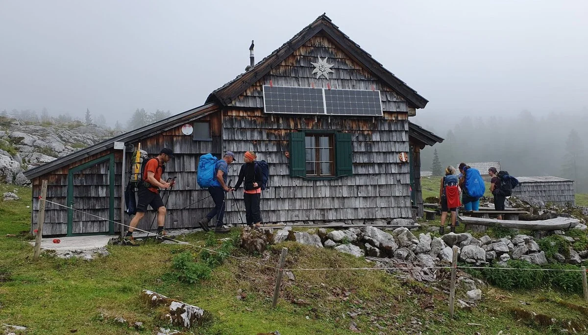 Die Wildenseehütte - Unterkunft am zweiten Tag | © Max Bollwein