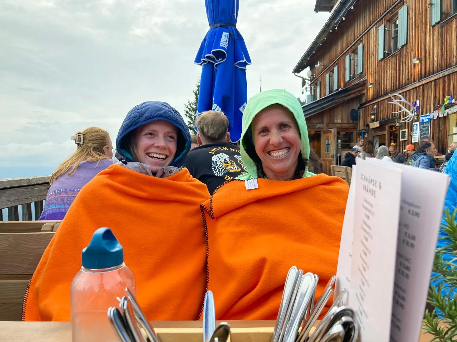 Am Abend wurde es kalt auf der Loserhütte | © DAV/Angelika Schnabel