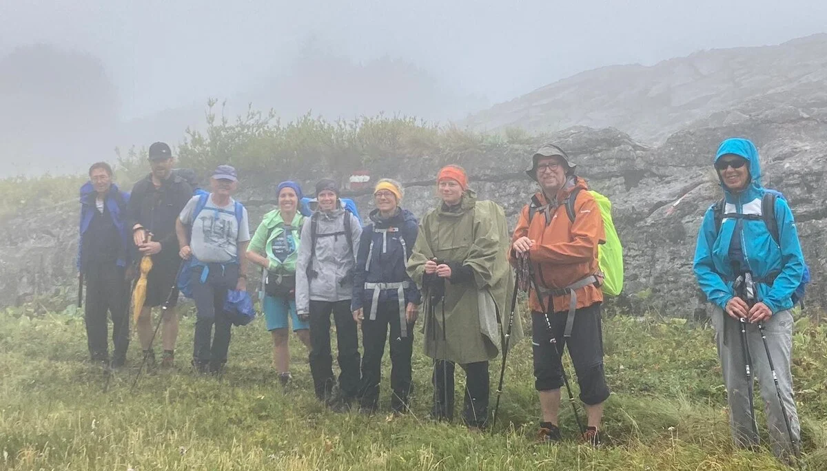 Auf dem Weg zur Pühringer Hütte - eingehüllt in Nebel | © DAV/Angelika Schnabel