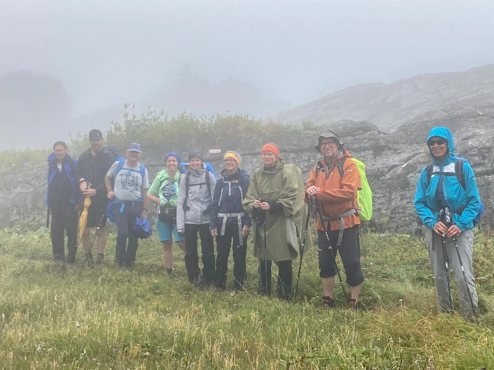 Auf dem Weg zur Pühringer Hütte - eingehüllt in Nebel | © DAV/Angelika Schnabel