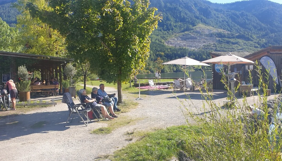Strandbad am Grundlsee in Gössl | © DAV/Helga Obermüller
