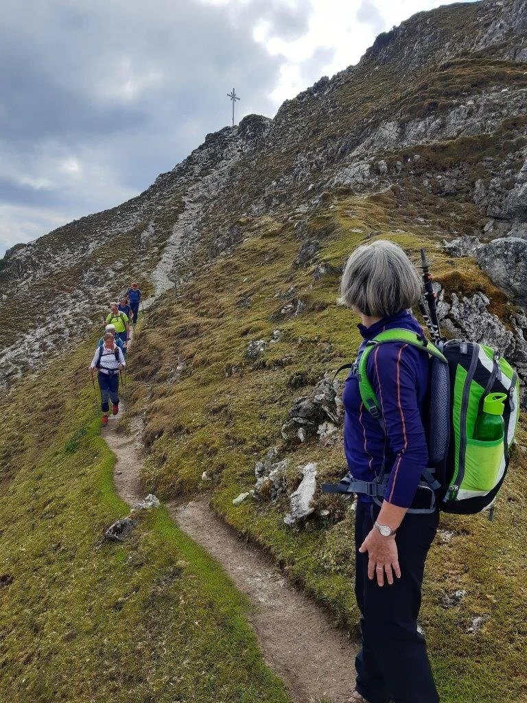 Überschreitung des Gipfels | © Max Bollwein