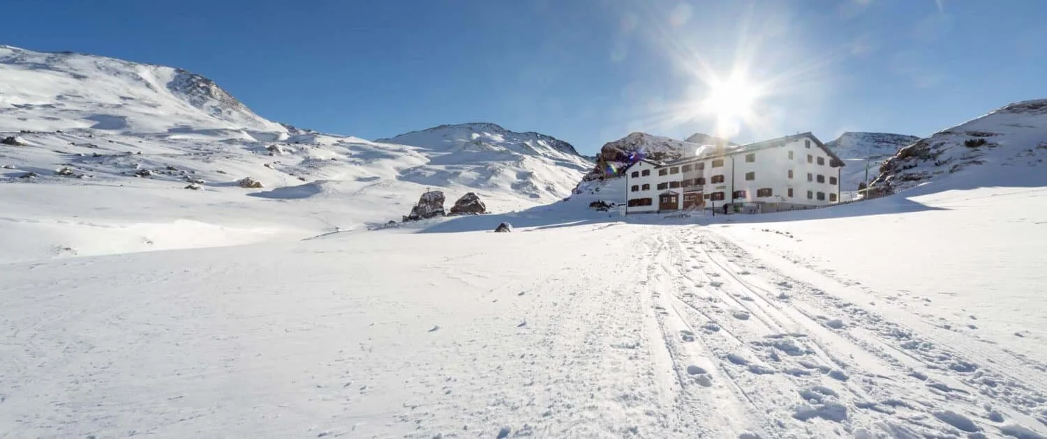 Heidelberger Hütte im Winter | © Heidelberger Hütte