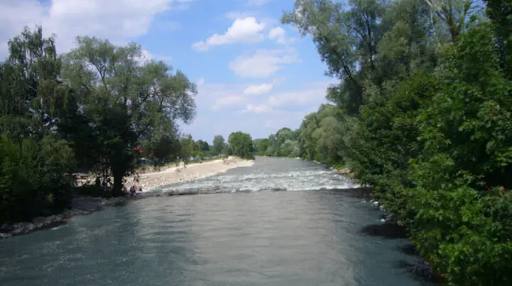 Die Wertach bei Augsburg | © Bayern-online