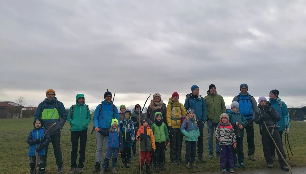 Bergpiraten trotzen Wetter vor Alpenkulisse | © DAV/Mareen Mühle