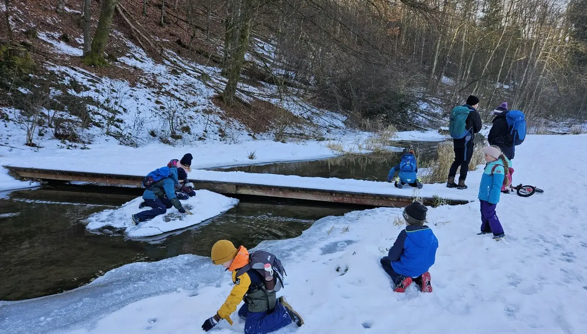 Entdeckungsreise am winterlichen Ufer | © DAV/Mareen Mühle
